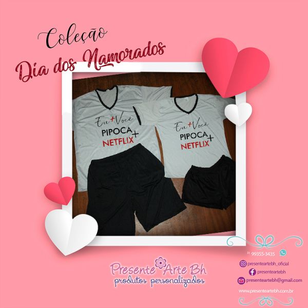 Pijama Casal - Netflix