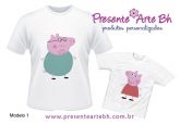 Camisas Peppa Pai e Filha / George Pai e Filho